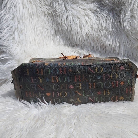 Dooney & Bourke Original Monogram HandBag vintage - Picture 3 of 8